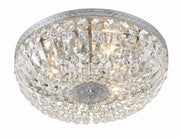 Crystorama 716-CH-CL-MWP Ceiling Mount Three Light Flush Mount Polished Chrome Alternate Image 4.jpg