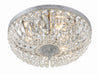 Crystorama 716-CH-CL-MWP Ceiling Mount Three Light Flush Mount Polished Chrome Alternate Image 4.jpg