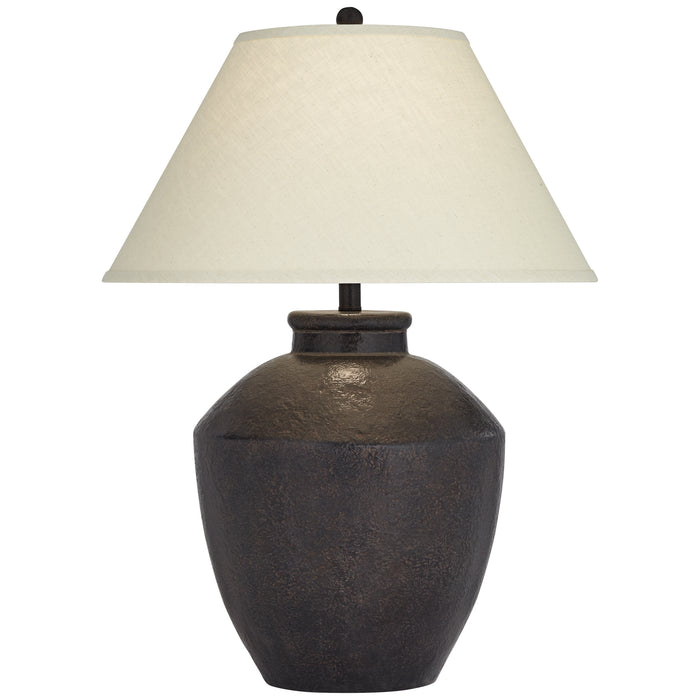 Black Terracota Lamp