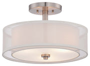 Minka-Lavery 4107-84 Parsons Studio Three Light Semi Flush Mount, Brushed Nickel Main Image.jpg