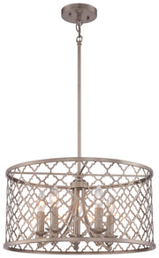 Minka-Lavery 4165-584 Five Light Pendant, Champagne Gold Main Image.jpg