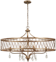 Minka-Lavery 4407-581 West Liberty Six Light Island Pendant, Olympus Gold Alternate Image.jpg