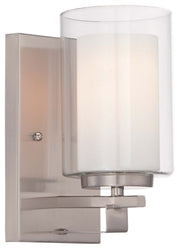 Minka-Lavery 6101-84 Parsons Studio One Light Bath Bar, Brushed Nickel Main Image.jpg