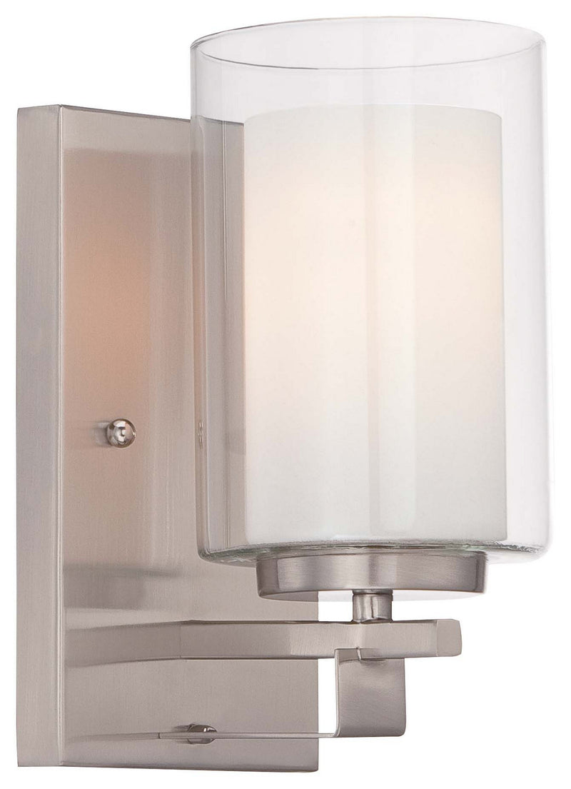 Minka-Lavery 6101-84 Parsons Studio One Light Bath Bar, Brushed Nickel Main Image.jpg