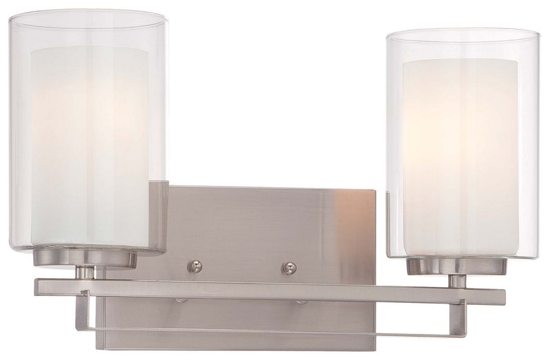 Minka-Lavery 6102-84 Parsons Studio Two Light Bath Bar, Brushed Nickel Main Image.jpg