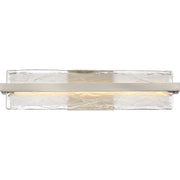 Quoizel PCGL8522BN Glacial LED Bath Fixture, Brushed Nickel Main Image.jpg