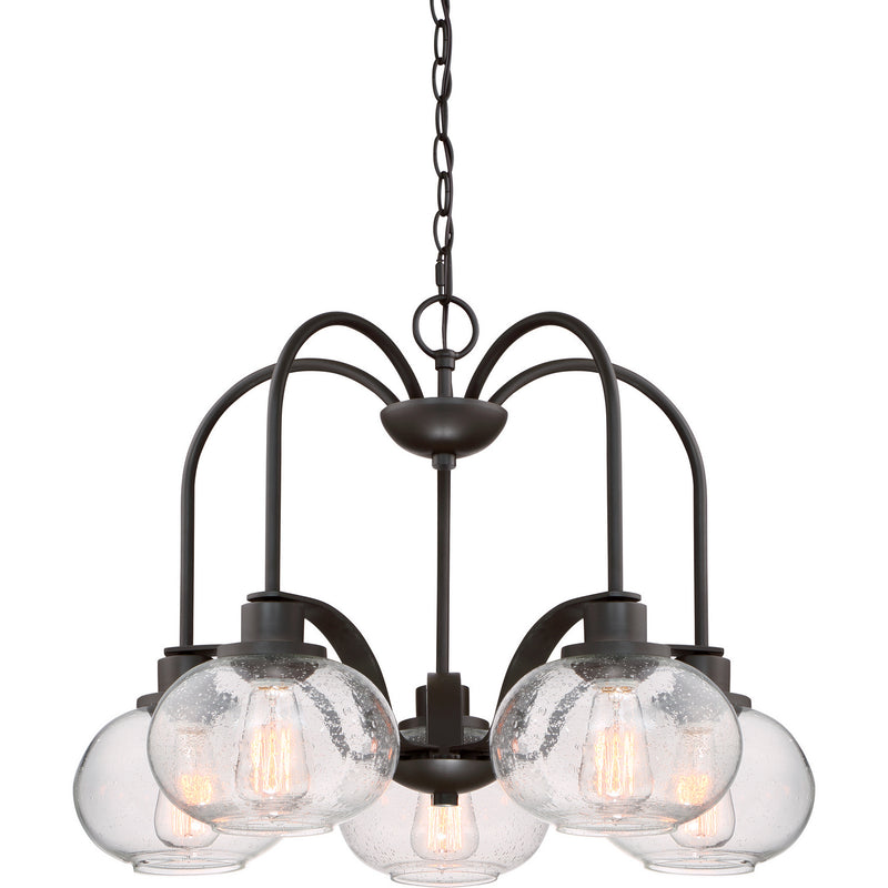 Quoizel TRG5105OZ Trilogy Five Light Chandelier, Old Bronze Main Image.jpg