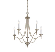 Savoy House 1-1008-5-SN Five Light Chandelier, Satin Nickel (3)