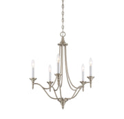 Savoy House 1-1008-5-SN Five Light Chandelier, Satin Nickel (4)