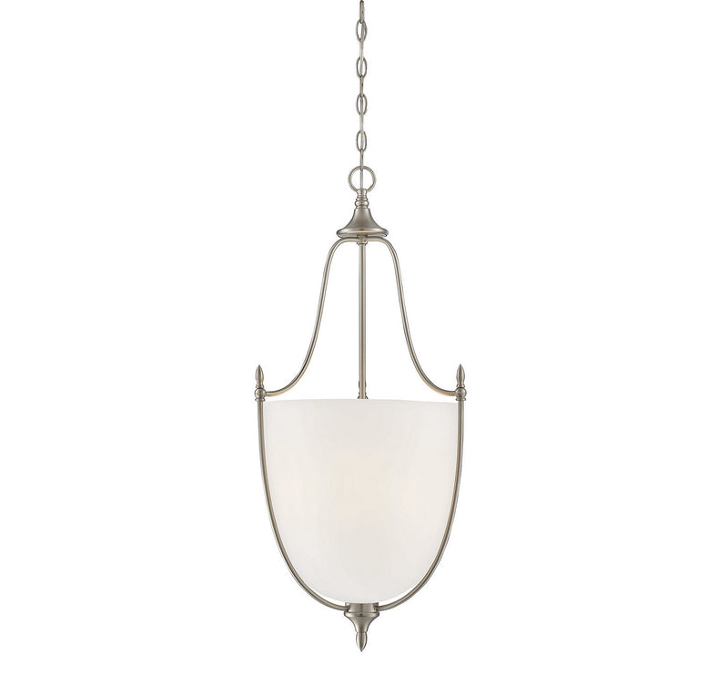 Savoy House 7-1003-3-SN Three Light Pendant, Satin Nickel