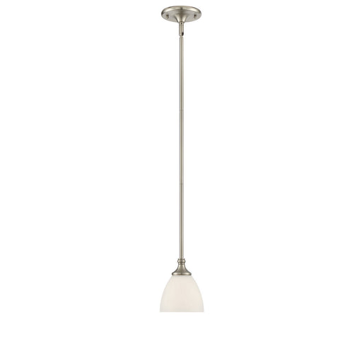 Savoy House 7-1010-1-SN One Light Mini Pendant, Satin Nickel
