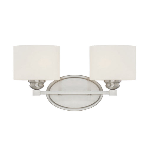 Savoy House 8-890-2-SN Two Light Bath Bar, Satin Nickel