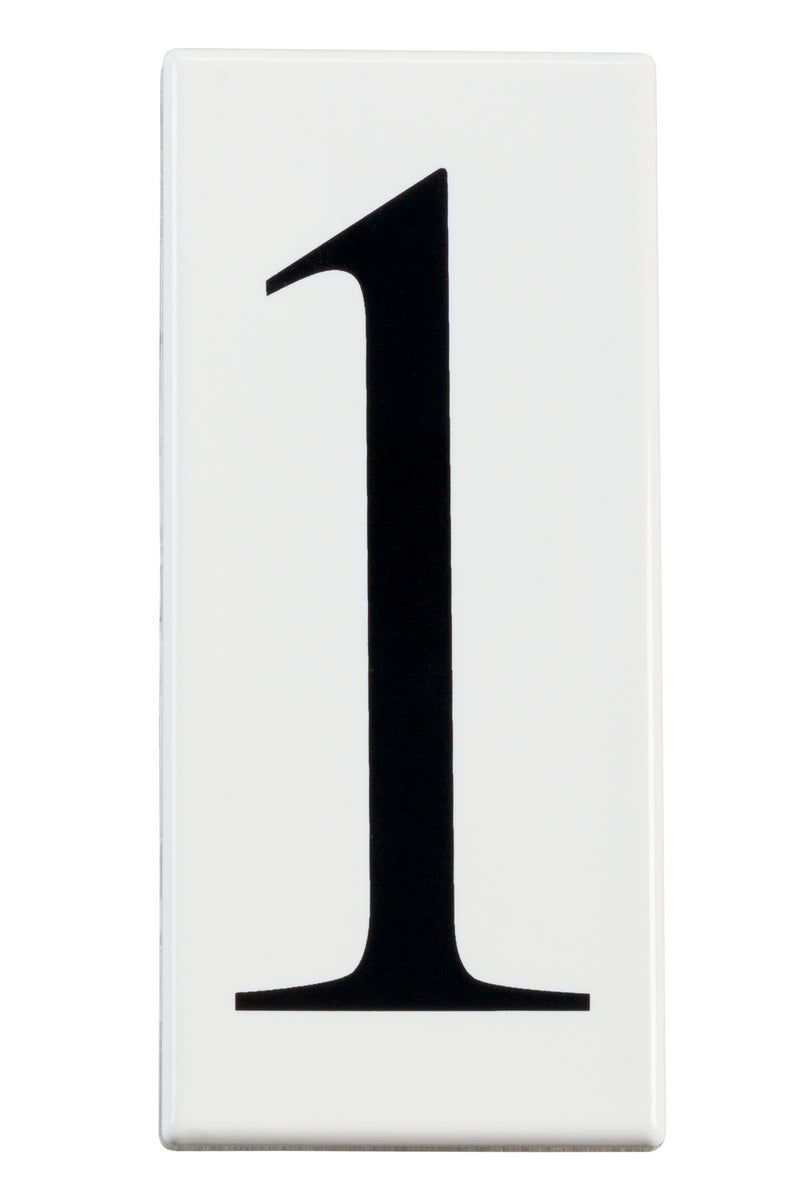 Kichler 4301 Number 1 Panel, White Material (Not Painted)