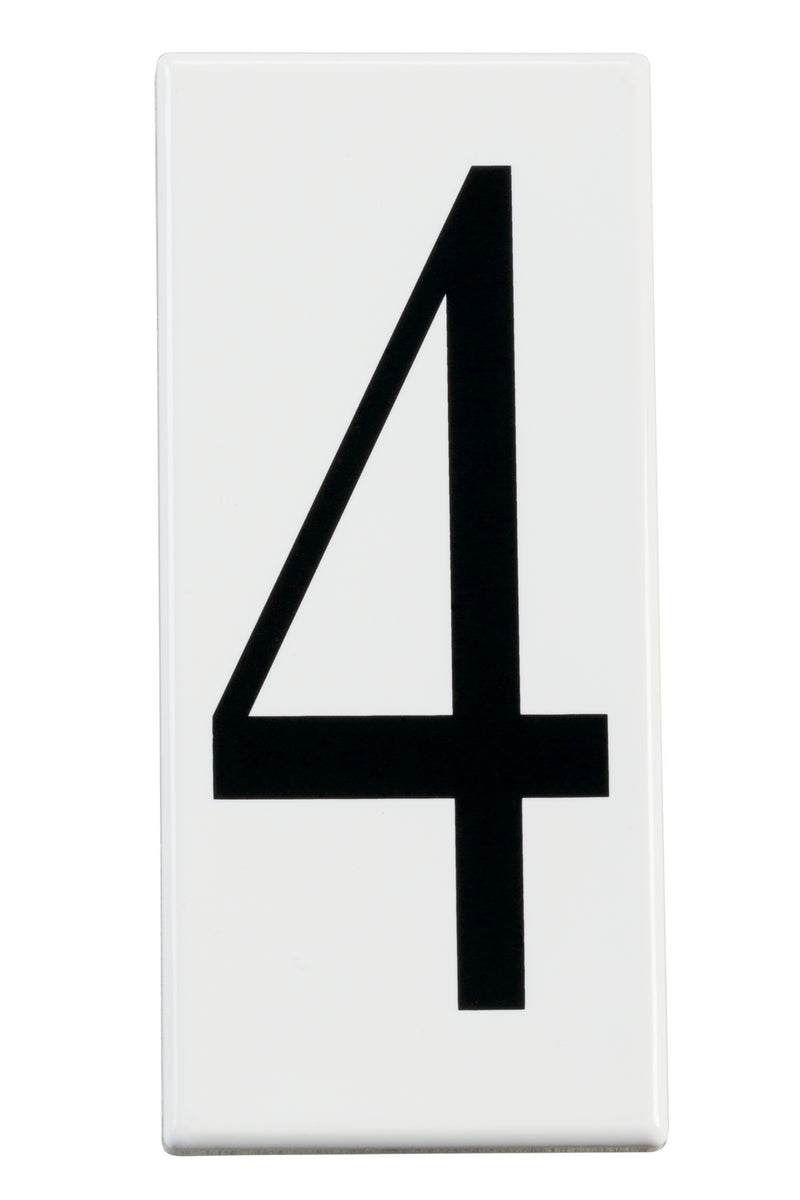 Kichler 4304 Number 4 Panel, White Material (Not Painted)