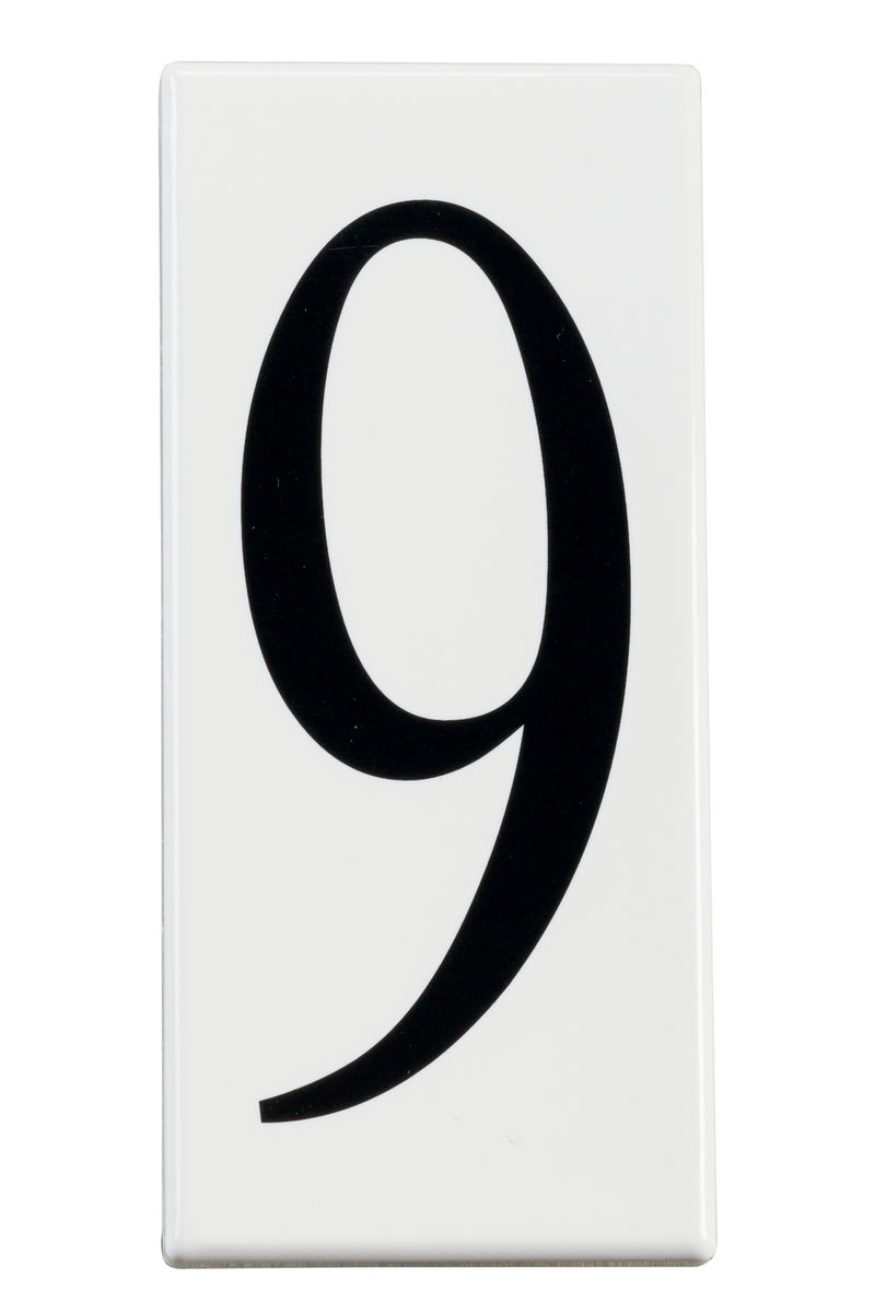 Kichler 4309 Number 9 Panel, White Material (Not Painted)