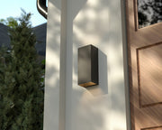 Kichler 49551BKTLED LED Outdoor Wall Mount, Textured Black (4)