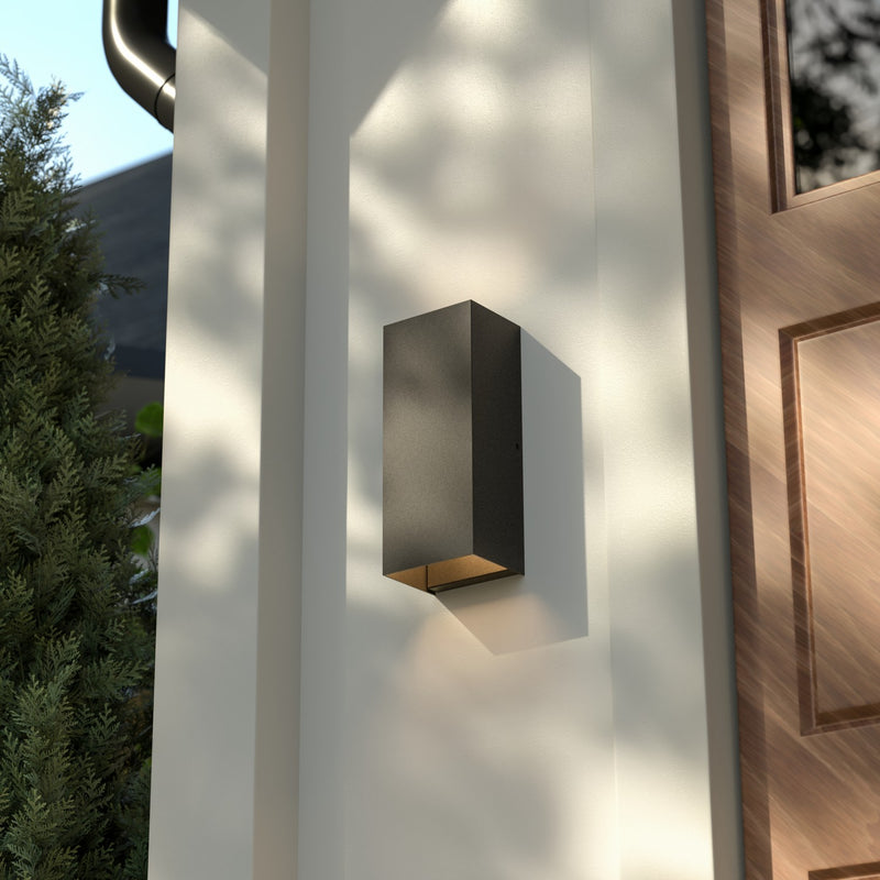 Kichler 49551BKTLED LED Outdoor Wall Mount, Textured Black (5)
