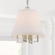 Crystorama 2254-PN Westwood Four Light Mini Chandelier Polished Nickel Alternate Image 4.jpg