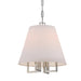 Crystorama 2254-PN Westwood Four Light Mini Chandelier Polished Nickel Main Image.jpg