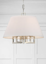 Crystorama 2255-PN Westwood Five Light Mini Chandelier Polished Nickel Alternate Image 4.jpg