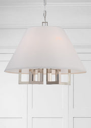 Crystorama 2256-PN Westwood Six Light Chandelier Polished Nickel Alternate Image 4.jpg