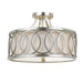 Crystorama 285-SA Graham Three Light Semi Flush Mount Antique Silver Main Image.jpg