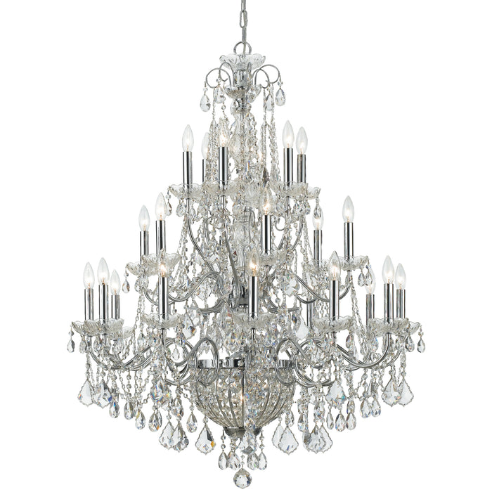 Crystorama 3229-CH-CL-MWP Imperial 26 Light Chandelier Polished Chrome Main Image.jpg