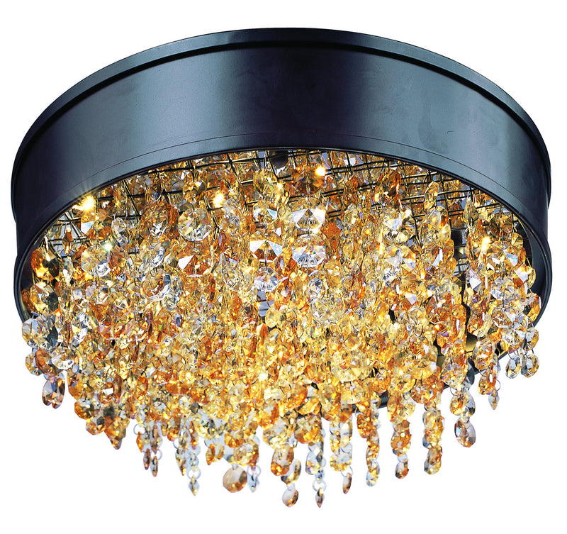 Maxim 39650SHBZ Mystic LED Flush Mount, Bronze Main Image.jpg