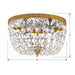 Crystorama 710-OB-CL-I Ceiling Mount Two Light Flush Mount Olde Brass Alternate Image.jpg