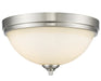 Z-Lite 435F3-BN Bordeaux Three Light Flush Mount, Brushed Nickel Main Image.jpg