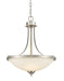 Z-Lite 435P-BN Bordeaux Three Light Pendant, Brushed Nickel Main Image.jpg