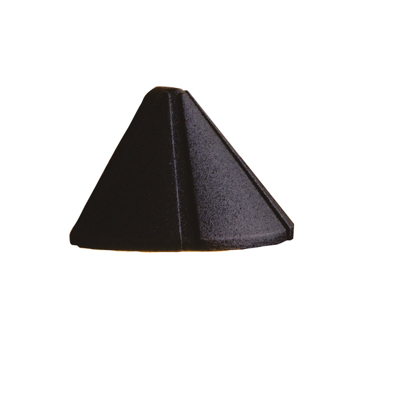 Kichler 15765BKT30R LED Deck Light, Textured Black
