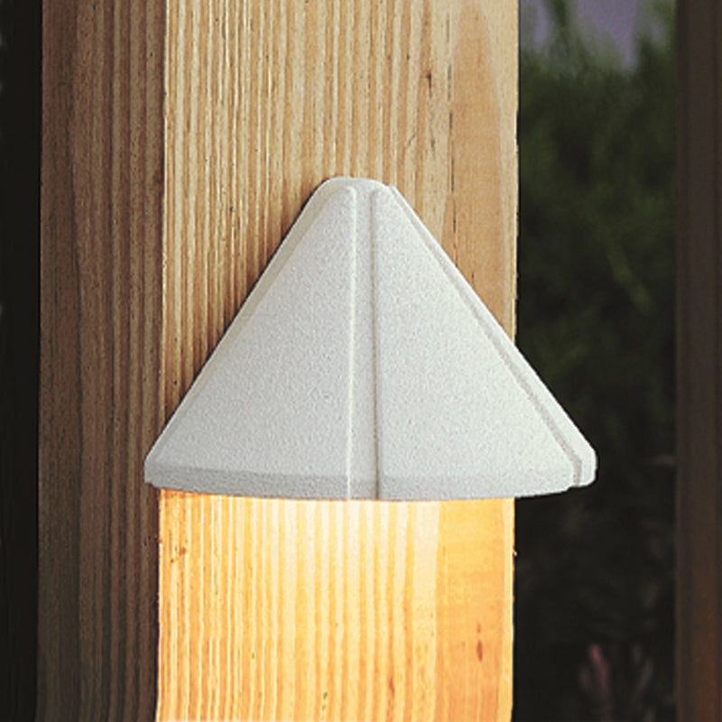 Kichler 15765WHT30R LED Deck Light, White