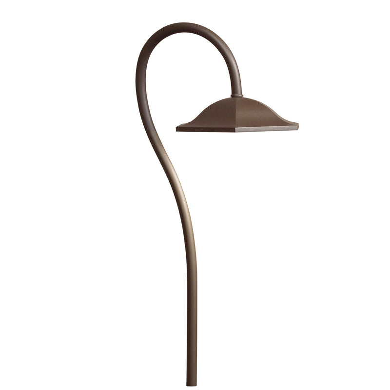 Kichler 15807AZT27R LED Path Light, Textured Architectural Bronze