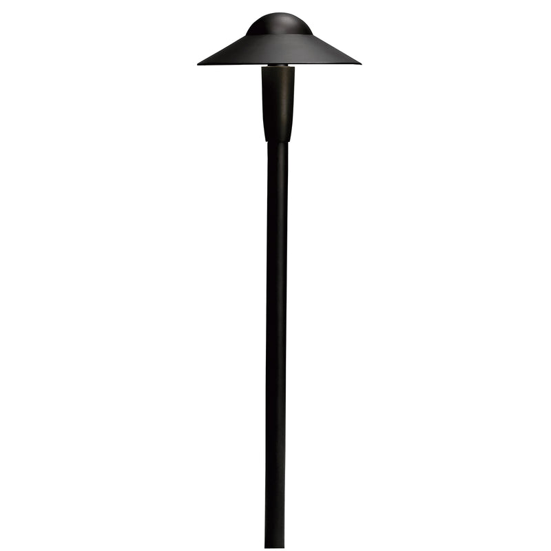 Kichler 15870BKT30R LED Path Light, Textured Black