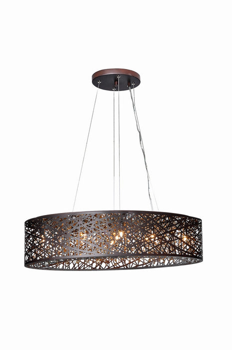 ET2 E21310-10BZ/BUL Inca LED Pendant, Bronze Main Image.jpg