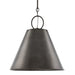 Hudson Valley 5519-HN Altamont One Light Pendant, Historic Nickel Main Image.jpg