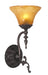 Framburg 1111 MB Compass One Light Wall Sconce, Mahogany Bronze Main Image.jpg