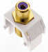 Legrand ACPRCAFW1 Adorne Subwoofer Rca To F-Connector, White Main Image