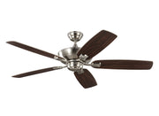 Generation Lighting 5COM52BS Colony 52"Ceiling Fan, Brushed Steel Main Image.jpg