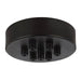Generation Lighting MPC07ORB Multi-Port Canopies Seven Light Multi-Port Canopy with Swag Hooks, Oil Rubbed Bronze Main Image.jpg