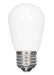 Satco S9175 Light Bulb, Coated White Main Image.jpg