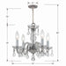 Crystorama 1064-CH-CL-I Traditional Crystal Four Light Mini Chandelier Polished Chrome Alternate Image.jpg