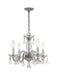 Crystorama 1064-CH-CL-I Traditional Crystal Four Light Mini Chandelier Polished Chrome Main Image.jpg