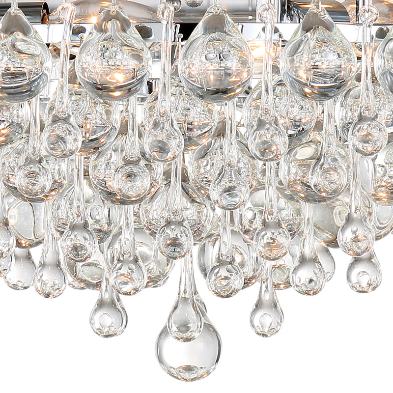 Crystorama 138-CH Calypso Six Light Flush Mount Polished Chrome Alternate Image 2.jpg