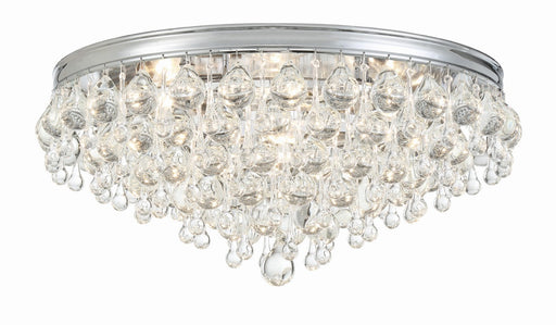 Crystorama 138-CH Calypso Six Light Flush Mount Polished Chrome Main Image.jpg