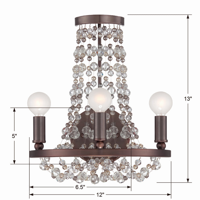 Crystorama 1542-CB-MWP Channing Three Light Wall Sconce Chocolate Bronze Alternate Image.jpg