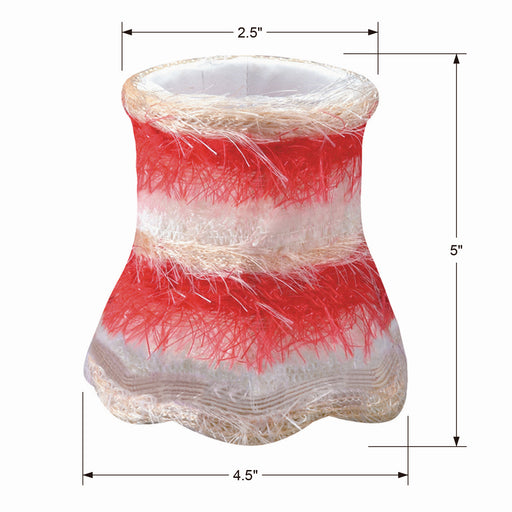 Crystorama 26SH-RED Mini Shade Light Shade Red Alternate Image.jpg