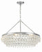Crystorama 275-CH Calypso Six Light Chandelier Polished Chrome Main Image.jpg