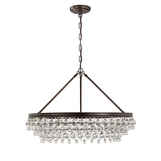 Crystorama 275-VZ Calypso Six Light Chandelier Vibrant Bronze Alternate Image.jpg